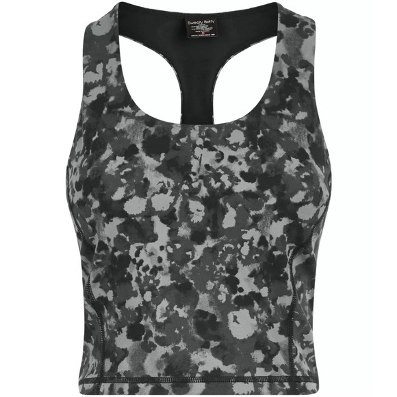 Sweaty Betty Power Workout Crop Top in Camo, size XS - Picture 10 of 10
